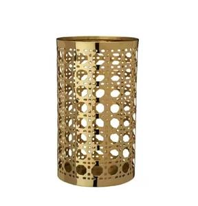 El votivo de metal ingeniosamente diseñado mejora tu ambiente con velas suaves y brillantes, decoración de vajilla artística - Product Image 3