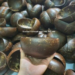 Eco-friendly <b>Coconut</b> <b>Shell</b> Bowls Handmade in Vietnam by Eco2go Vietnam - Product Image 3