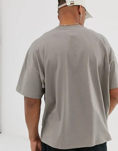 Chemises coupe ample à la mode pour hommes 100% coton chemises confortables idéales pour Streetwear Gym Wear vêtements de mode et superposition - Product Image 3