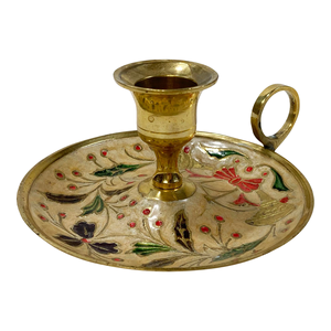 Soporte de vela de latón liso pulido Juego de 2 Diseño Vintage fabricación al por mayor portavelas de latón macizo decorar el hogar - Product Image 6