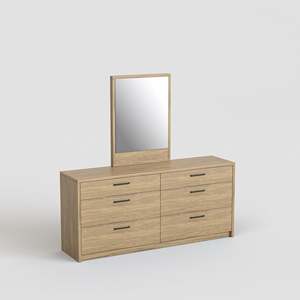 Miroir de commode moderne fait main au design contemporain pour la décoration intérieure, idéal pour un anniversaire - Product Image 1