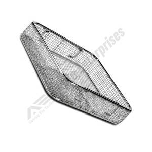 Bandeja de Esterilización de Malla de Acero Inoxidable para Instrumentos Médicos y Quirúrgicos con Asa Desmontable - Product Image 3