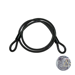 ตัวล็อคสายเหล็กสำหรับงานหนักกล่องเครื่องมือจักรยาน bisiklet kilidi รีเซ็ตได้ - Product Image 1