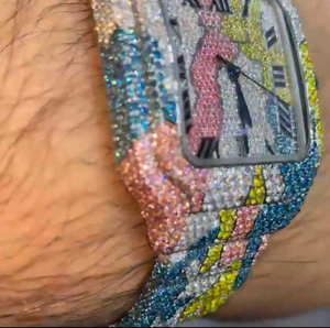 นาฬิกาเพชรคุณภาพสูงราคาโรงงาน พร้อมเพชร DEF Lab Grown ประดับเต็มเรือน ราคาโรงงาน - Product Image 3