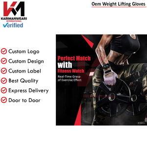 OEM and ODM Customized Design Custom Logo Weightlifting Wrist Support Gym <b>Equipment</b> Workout Training <b>Weight</b> <b>Lifting</b> Gloves - Product Image 3