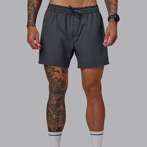 กางเกงขาสั้นความยาวปานกลางสำหรับผู้ชายกางเกงขาสั้นระบายอากาศได้ดีขนาด5นิ้วสไตล์ลำลอง - Product Image 2