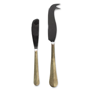 มีดหั่นเนยด้ามทองแดงสำหรับรับประทานอาหารเครื่องใช้บนโต๊ะอาหารดีไซน์ใหม่4ชิ้น - Product Image 5