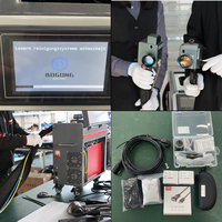 Machine de nettoyage au laser à fibre pulsée refroidie par air de 500 W, portable, pour le nettoyage industriel des moules automobiles, de l'acier, de la rouille et de la peinture