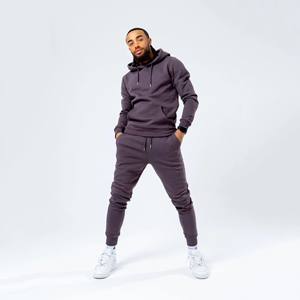 Novedad 2024, Ropa Deportiva de Invierno Ecológica, Personalizable, de Poliéster/Algodón, Reversible, Ligera, para Correr, Gimnasio, Chándal Completo - Product Image 4