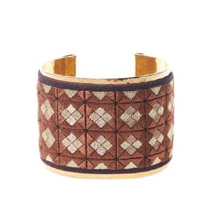 Hand Painted Leather <b>bracelet</b> <b>Cuff</b> - Product Image 1