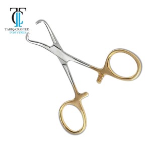Pinza para Toallas Quirúrgicas de Acero Inoxidable, Juego Ortopédico Manual, Instrumento Quirúrgico Reutilizable con Punta Afilada - Product Image 2