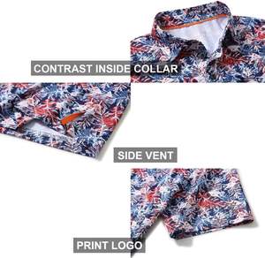 Polos informales de alta calidad OEM a precio de fábrica para hombre, Polo bordado transpirable de secado rápido a granel para Polo personalizado - Product Image 4