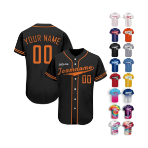 Conjunto de Uniforme de Béisbol Personalizable, Equipo de Entrenamiento de Softbol con Sudadera Transpirable, Pantalones de Malla y Jersey con Patrón 3D - Product Image 1