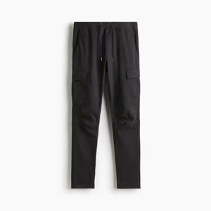 <b>Mens</b> Slim Profile Cargo <b>Pants</b> Trendy Casual Stretch <b>Trousers</b> With Utility Pocket Design Modern Wear - Product Image 2