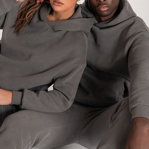 Ropa de calle personalizada unisex, sudadera sólida de algodón 100%, sudaderas con capucha de gran tamaño para hombres, estilo Hip Hop Digital para invierno - Product Image 1