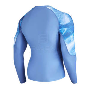 Nouveau design Collants à séchage rapide Fitness Rash Guards à manches longues à vendre - Product Image 4