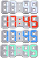 Vente directe d'usine moderne USB 3D LED réveil de bureau numérique pour cuisine chambre bureau horloge murale