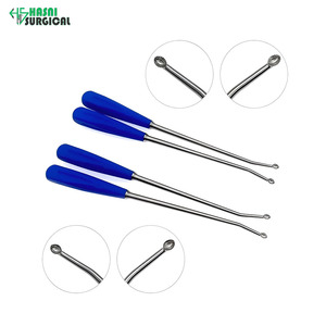 Cureta Ósea UBE Izquierda/Derecha de Acero Inoxidable, Instrumentos Quirúrgicos Ortopédicos Manuales, Aprobados por CE e ISO - Product Image 1