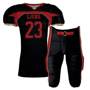 Uniformes de football américain personnalisés de haute qualité pour hommes fabriqués au Pakistan Votre propre style de maillots - Product Image 4