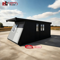 Cammi House Casa Moderne Portable Bureau Pliable Maison Conteneur 20 pieds Acier Préfabriqué Pack Plat Maison Modulaire pour École/Atelier