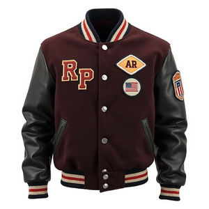 Blouson Bomber Professionnel en Polyester/Coton à Motif Camouflage pour le Printemps – Coupe-Vent et Imperméable Style Moto et Motard - Product Image 5