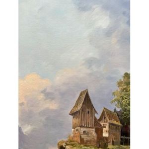 Dipinti ad olio su tela dipinti a mano 36x24 pollici 100% arte originale - Product Image 5