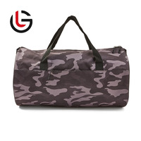 Bolsa de Viaje Impermeable de Alta Calidad, Ligera y Duradera, con Diseño de Camuflaje Personalizado, Unisex, de Lona Encerada de Algodón Genuino