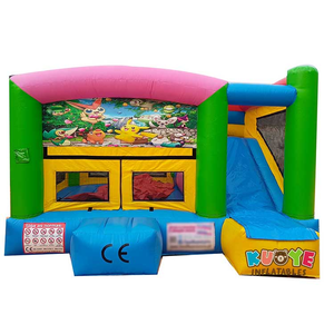 Château gonflable pour enfants <span class=keywords><strong>Minecraft</strong></span> 2024, intérieur et extérieur, avec toboggan - Product Image 5