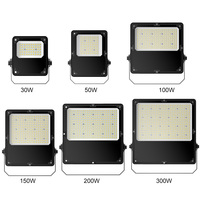 Projecteur directionnel super lumineux 30000lm 200W pour éclairage LED, éclairage de stade, lampe torche