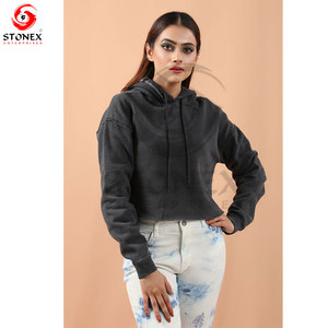 Sudadera con Capucha de Algodón para Mujer, Tejido Suave de Primera Calidad, Informal, para Moda Urbana, Boutiques y Marcas de Venta en Línea - Product Image 4