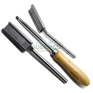 Raspador Dental Ajustable de Alta Calidad, Recto y Angulado, Herramientas de Odontología Equina, Instrumento Veterinario para Limpiar la Boca de Caballos - Product Image 1