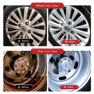 Getsun Hợp Kim Bánh Xe Cleaner Phun Cho Xe Vành Gỉ Bụi Bẩn Loại Bỏ Bề Mặt Kim Loại Quá Trình Oxy Hóa Làm Sạch Giải Pháp Nhanh Chóng Hoạt động Công Thức - Product Image 5