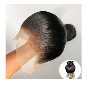 Vente en gros personnalisée perruques professionnelles en dentelle frontale en cheveux vierges brésiliens perruques de cheveux humains de luxe de meilleure qualité - Product Image 1