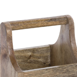 Caddy de almacenamiento de madera Natural 100% de diseño Vintage de alta calidad, organizador para interiores y exteriores, herramientas de café, compra directa, exportador indio - Product Image 6