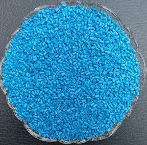 เม็ดพลาสติกโพลีโพรพิลีนสีฟ้าสำหรับอุตสาหกรรมการฉีดเกรดสูงแบบกำหนดเองใช้สำหรับวัตถุดิบ - Product Image 3