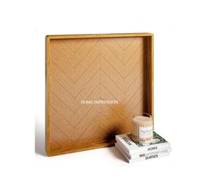 Luxury Premium Wooden Dry Fruits Serving Platter Handcrafted Food Grade Single <b>Tier</b> <b>Tray</b> Dining Table Decor - Product Image 1