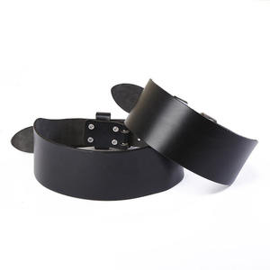 Cinturón de gimnasio personalizable con hebilla de palanca de cuero de piel de vaca Logotipo de elevación de potencia Equipo de levantamiento de pesas personalizado - Product Image 6