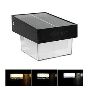 Lámparas Solares de Pared para Exteriores Homehop, Impermeables, Automáticas, Decorativas, LED, para Jardín, Balcón, Hogar y Patio - Product Image 1