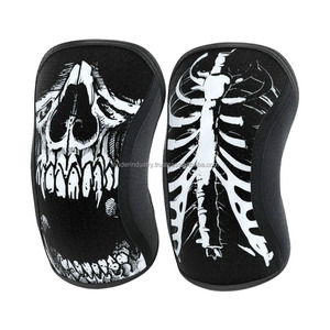 Manchon de genou de compression imprimé pour les coussinets de protection du genou d'haltérophilie - Product Image 6