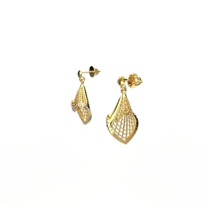 Ishi ชุดจี้เพชร18K สีทองสำหรับปลูกในห้องทดลอง - Product Image 1