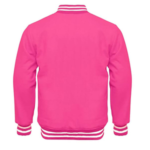 Veste universitaire de baseball universitaire en tissu performant OEM veste bombardier de sport à la mode décontractée avec broderie d'équipe personnalisée pour hommes - Product Image 2