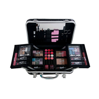 GLOSS ! Trousse de Maquillage de Luxe Grande Taille Multi-Couleurs XXXL – Organisateur de Maquillage Longue Durée pour Poudre Mate et Maquillage des Yeux – Ensemble de Rangement et de Présentation