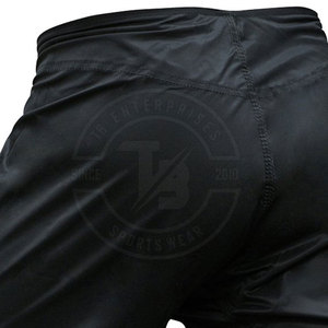 กางเกงขาสั้น MMA สำหรับผู้ชายผ้าคอตตอนสีล้วนสำหรับ100% - Product Image 6