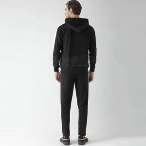 2023 New Arrival <b>Men's</b> High Quality Cotton Fleece Sports Pullover Tracksuit Jogging Tracksuit in Plus Size for Winter - Product Image 4