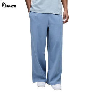 Fleece Sweatpants Men's Extreme <b>Wide</b> <b>Leg</b> Heavyweight Interlock <b>Jogger</b> Pants Men's Basic Warm Premium Sweatpants - Product Image 3