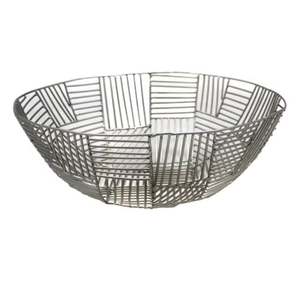 Wholesale Bulk Matt Black Iron Stylish Wire Bowl Fruit Bowl for <b>Table</b> <b>Top</b> Decoration Handmade Customized - Product Image 1