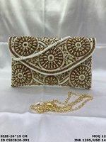 Pochette de Soirée Classique de Luxe Élégante pour Mariages, Galas et Occasions Spéciales – Légère et Confortable