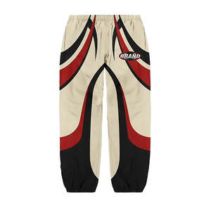 Ensemble de survêtement en nylon coupe-vent pour homme, sur mesure, avec fermeture éclair, sublimation, grande taille, imprimé, deux pièces, pour l'hiver - Product Image 3