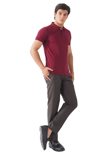 Polo d'équipe personnalisé T Shirt Broderie Logo Uniformes Confortables Hommes Polos Décontracté Quotidien Coton Porter - Product Image 3