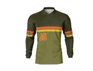 เสื้อยืดแข่งรถวิบากแขนยาว DH MX เสื้อแข่งมอเตอร์ครอสดาวน์ฮิลล์ - Product Image 6